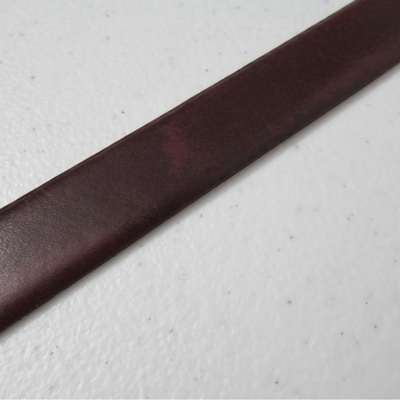 Christian Dior Vintage Split Leather Brown Belt - Picture 13 of 17